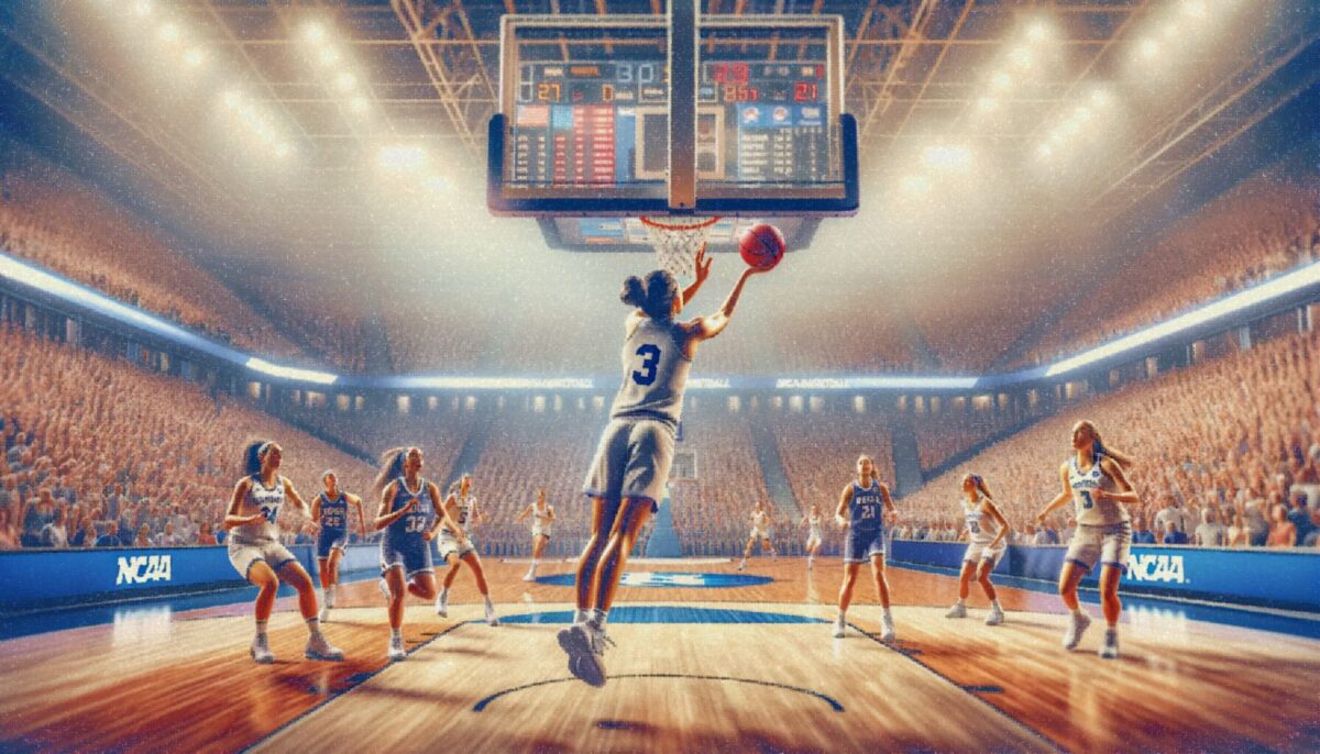 The​ surprising upset in ⁣the NCAA Division I Women's Basketball Tournament where Duke ​defeated⁢ Ohio State.