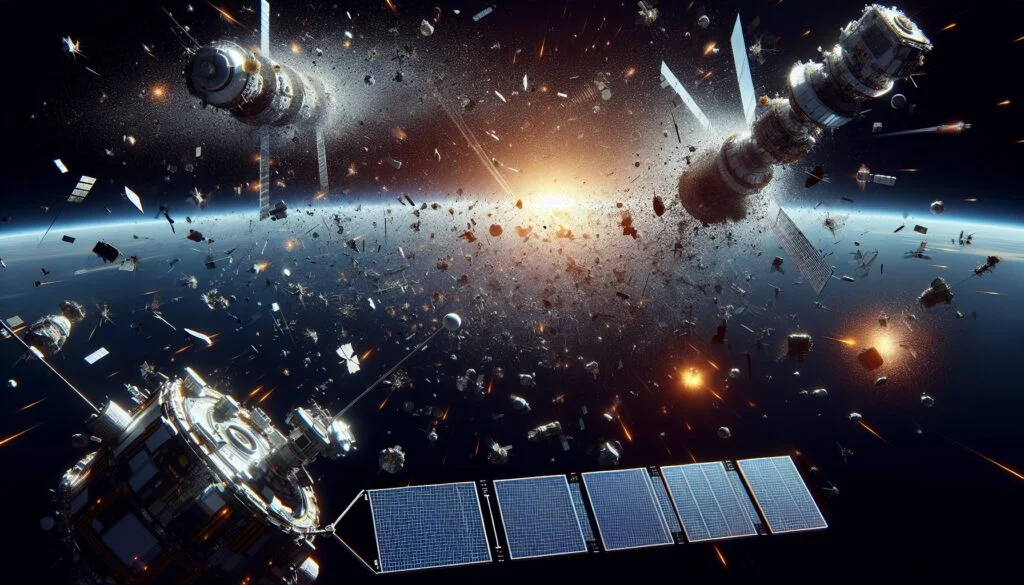 Space Debris Close Call in Orbit: Highlighting the Urgent Need for Management Space Debris Close Call in Orbit: Highlighting the Urgent Need for Management
