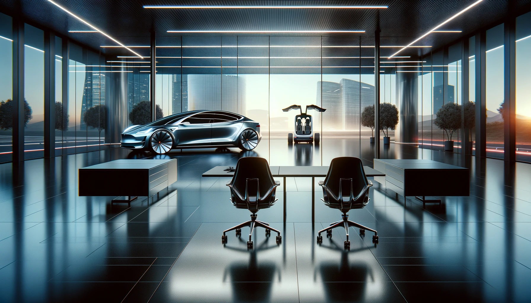 Key executives exit Tesla amid shifts towards advanced mobility solutions.