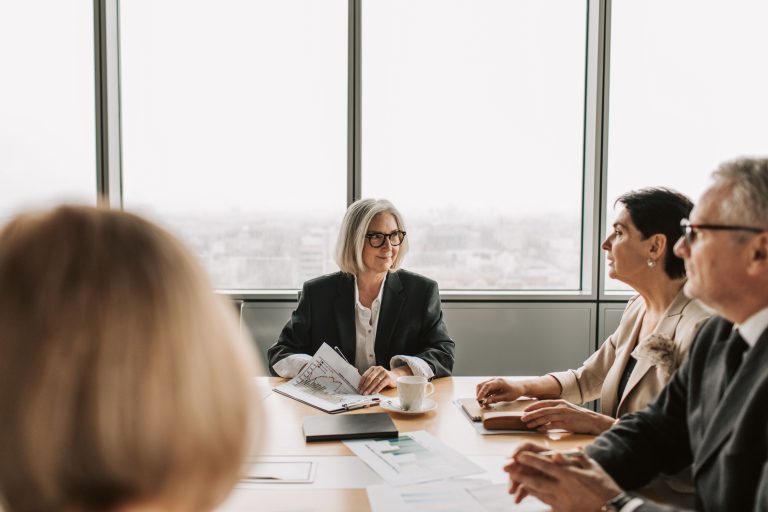 Women Business Collaborative Expands Board With Four Executives Focused On Leadership Equity 1 diverse female leadership team discussing strategy