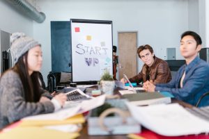 diverse founders pitching to investors