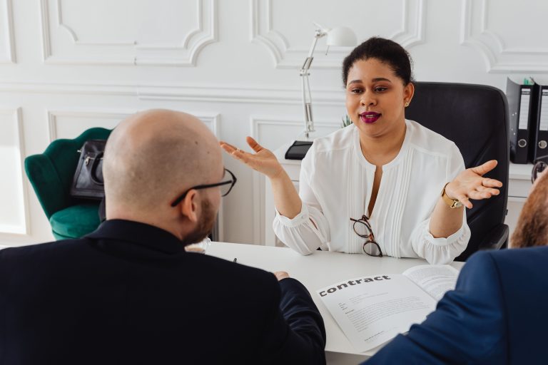 Societe Generale Ghana Builds Women Entrepreneur Program with Tailored Loans and Mentoring 2 Business owner receiving financial consultation from bank manager
