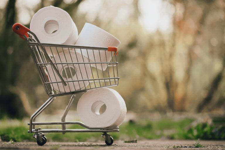 Shopping, toilet paper, covid-19, and forage