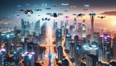 Explore the emergence of electric vertical take-off and landing (eVTOL) vehicles as showcased at the Singapore Airshow. Discover how companies like Supernal, Wisk, and Eve Air Mobility are leading the charge towards commercializing these futuristic air taxis for urban transportation.