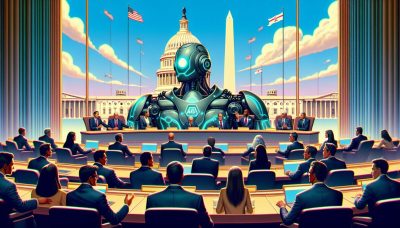 Paula Goldman of Salesforce discusses the need for AI legislation in the U.S. at the Mobile World Congress, emphasizing bipartisan support and the importance of federal regulation to avoid a patchwork of state laws.