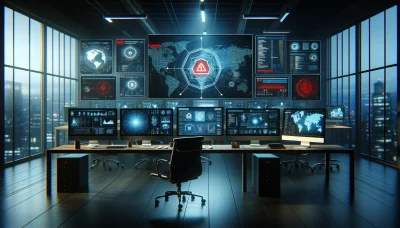 Cybersecurity experts monitor data to protect against spearphishing attacks.