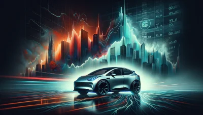 Innovation at a Cost The stark contrast between the cutting-edge electric vehicle technology and the financial challenges it poses for automakers.