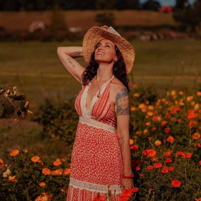 Andrea Firpo a psychic cheerleader helping women healing their traumas