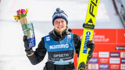 Ski jumper Slje Opseth sets a new women's world record in Vikersund, Norway, overcoming adversity to achieve her historic feat. Learn more about her journey and the record-breaking ski jumping.